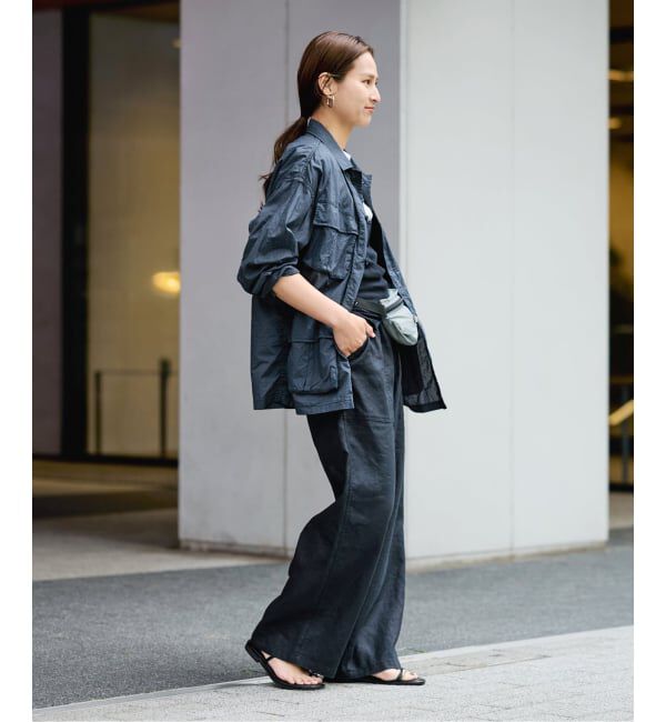 FRAMeWORK「≪予約≫ローンワッシャーミリタリージャケット」|ミリタリージャケット|