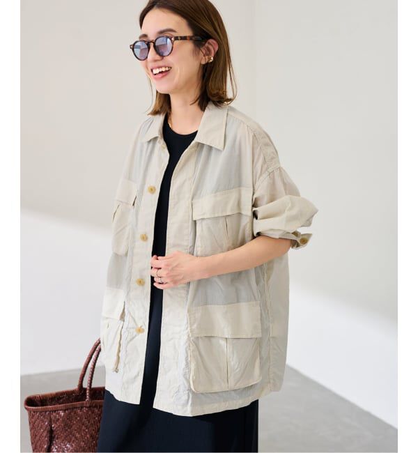 FRAMeWORK「≪予約≫ローンワッシャーミリタリージャケット」|ミリタリージャケット|