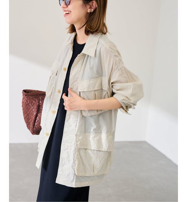 FRAMeWORK「≪予約≫ローンワッシャーミリタリージャケット」|ミリタリージャケット|