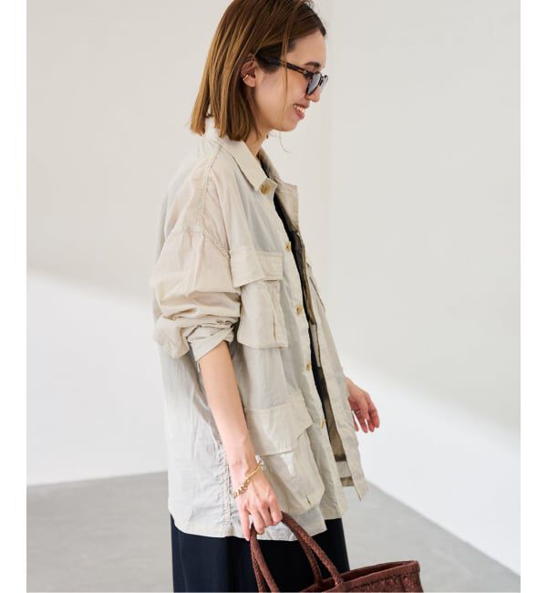 FRAMeWORK「≪予約≫ローンワッシャーミリタリージャケット」|ミリタリージャケット|