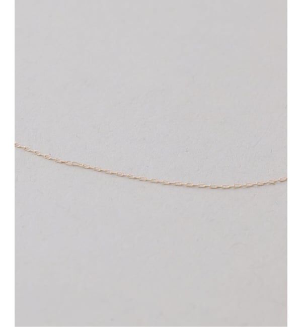 Lilas by Spick&Span「プチダイヤバーネックレス K10」|ネックレス|