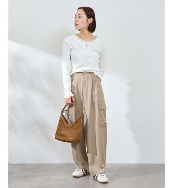 U by SPICK&SPAN「CHRISTIAN VILLA /クリスチャン ヴィラ スエード2WAY BAG」|ハンドバッグ|