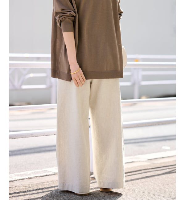 FRAMeWORK「≪追加≫綿麻イージーパンツ」|その他|