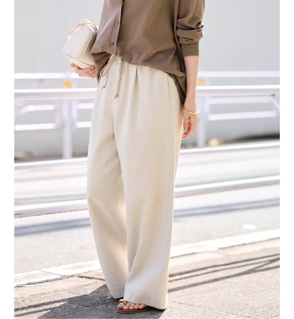 FRAMeWORK「≪追加≫綿麻イージーパンツ」|その他|