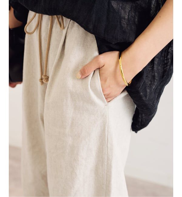 FRAMeWORK「≪追加≫綿麻イージーパンツ」|その他|