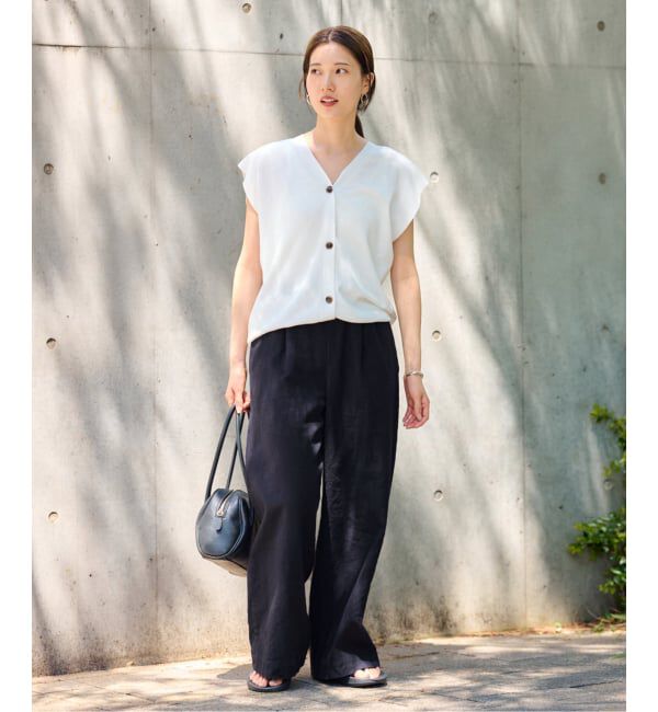 FRAMeWORK「≪追加≫綿麻イージーパンツ」|その他|