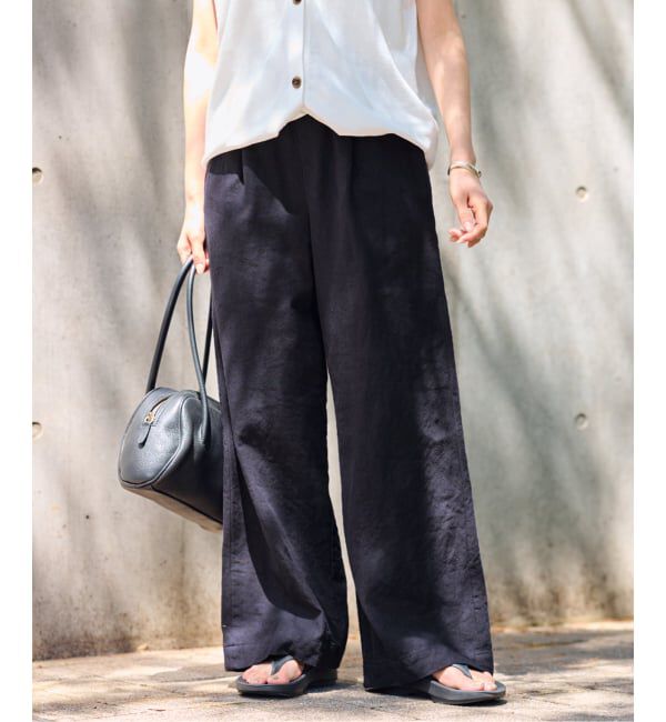 FRAMeWORK「≪追加≫綿麻イージーパンツ」|その他|