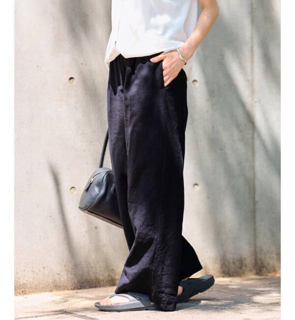 FRAMeWORK「≪追加≫綿麻イージーパンツ」|その他|