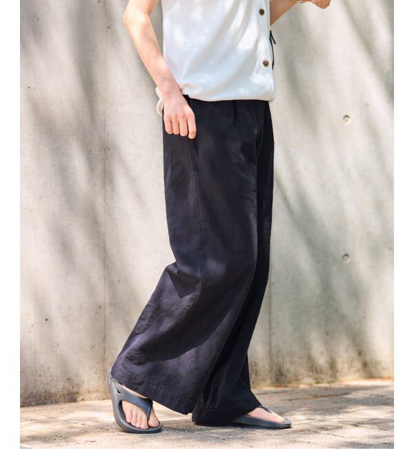 FRAMeWORK「≪追加≫綿麻イージーパンツ」|その他|