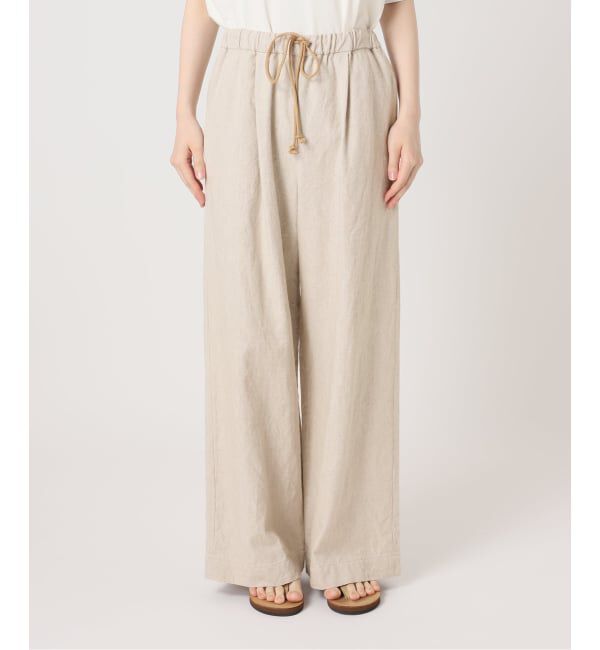 FRAMeWORK「≪追加≫綿麻イージーパンツ」|その他|
