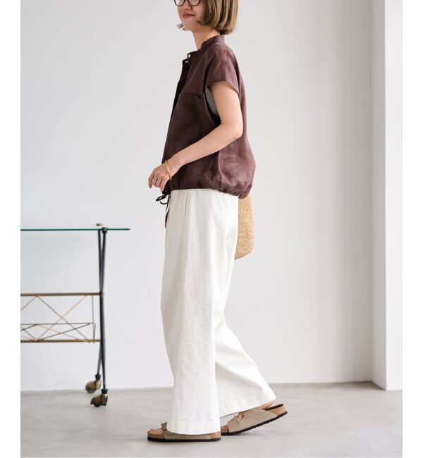 FRAMeWORK「≪追加≫綿麻イージーパンツ」|その他|