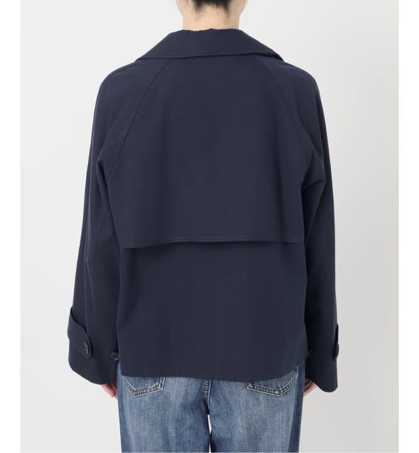 Spick and Span「《追加2》ソフトツイルショートトレンチコート」|トレンチコート|