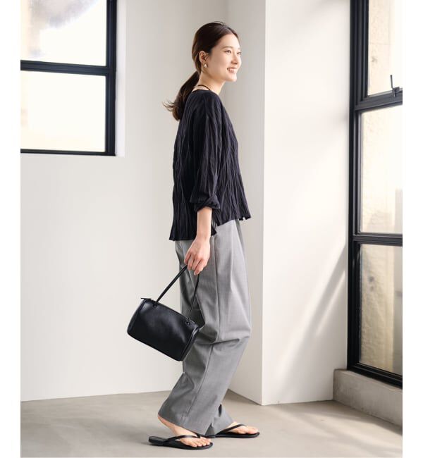 FRAMeWORK「≪追加予約≫サマーウールコクーンパンツ」|スラックス|