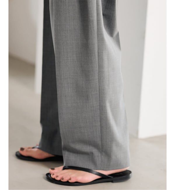 FRAMeWORK「≪追加予約≫サマーウールコクーンパンツ」|スラックス|