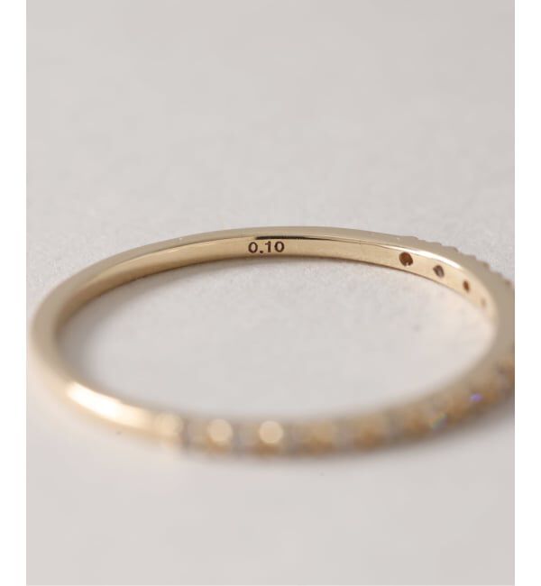 Lilas by Spick&Span「ダイヤハーフエタニティーリング K10」|リング|