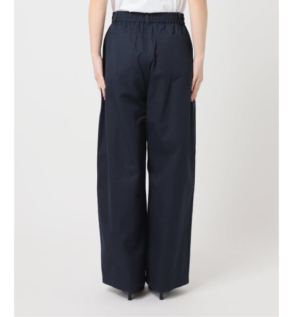 U by SPICK&SPAN「《予約》ルーズタックチノパンツ」|チノ|