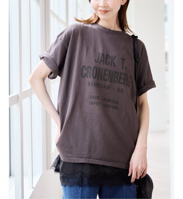 U by SPICK&SPAN「《予約》サテンレースキャミ」|キャミソール|