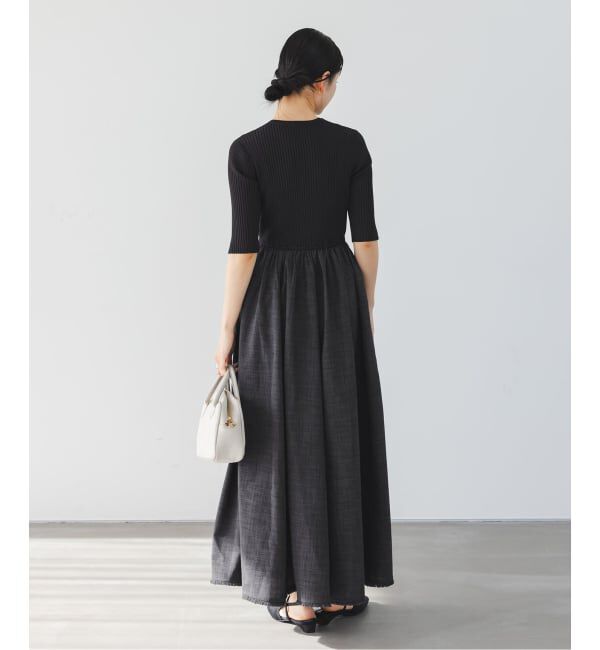 NOBLE「《追加・新色》フロントジップドッキングワンピース」|ワンピース|