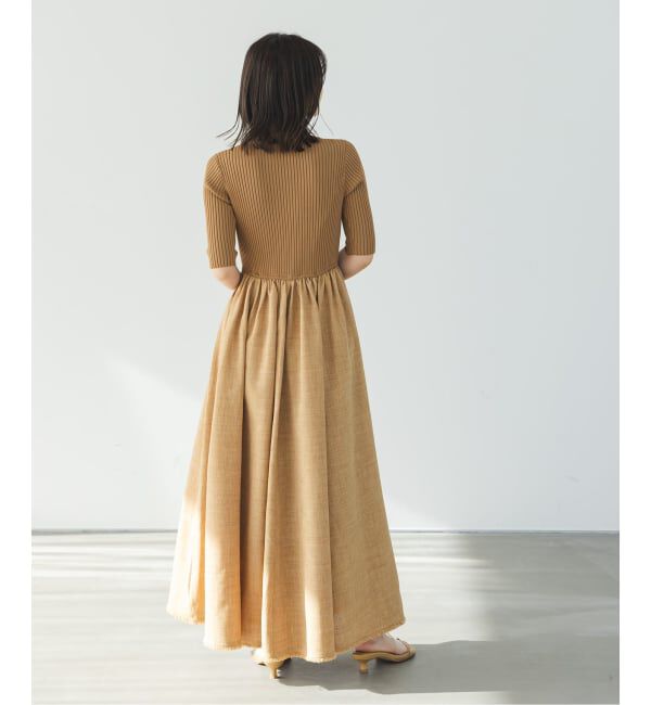 NOBLE「《追加・新色》フロントジップドッキングワンピース」|ワンピース|