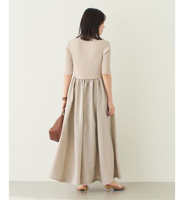 NOBLE「《追加・新色》フロントジップドッキングワンピース」|ワンピース|