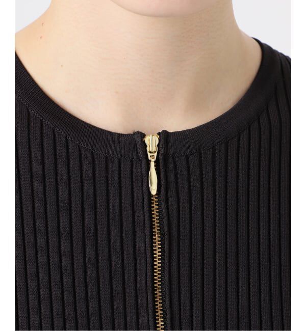 NOBLE「《追加・新色》フロントジップドッキングワンピース」|ワンピース|