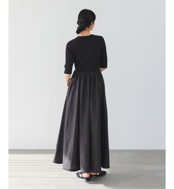 NOBLE「《追加・新色》フロントジップドッキングワンピース」|ワンピース|