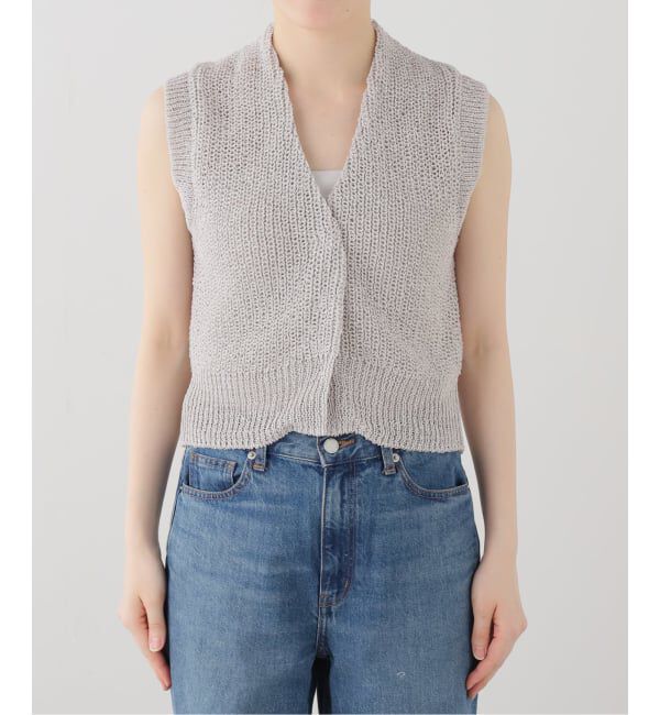 FRAMeWORK「KAYLE/ケイル　WASHI SLEEVELESS ジレ」|ベスト・ジレ|