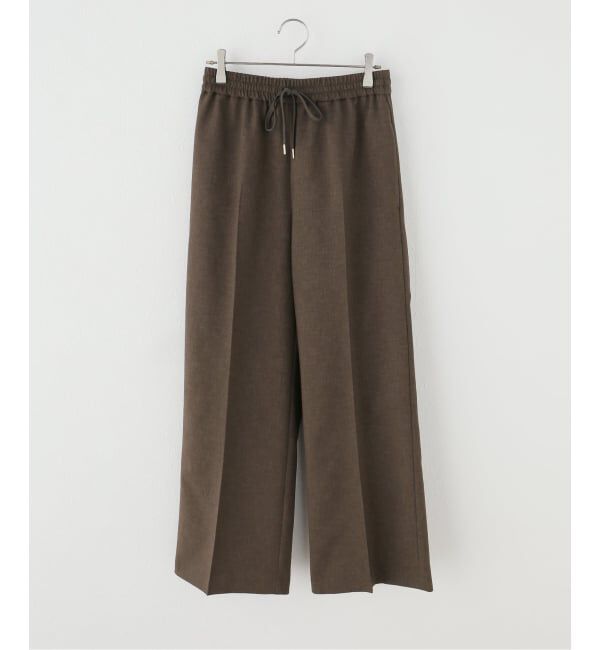 Spick and Span「PEウォッシャブルイージースラックスパンツ」|スラックス|