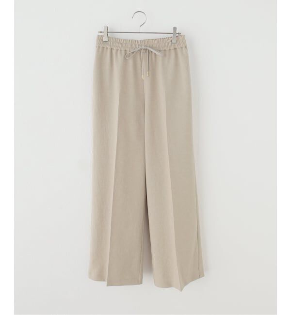 Spick and Span「PEウォッシャブルイージースラックスパンツ」|スラックス|