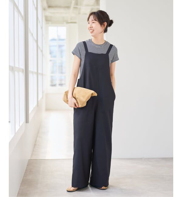Spick and Span「《WEB限定 / 追加予約》ドライクロスコンビネゾン」|オールインワン|