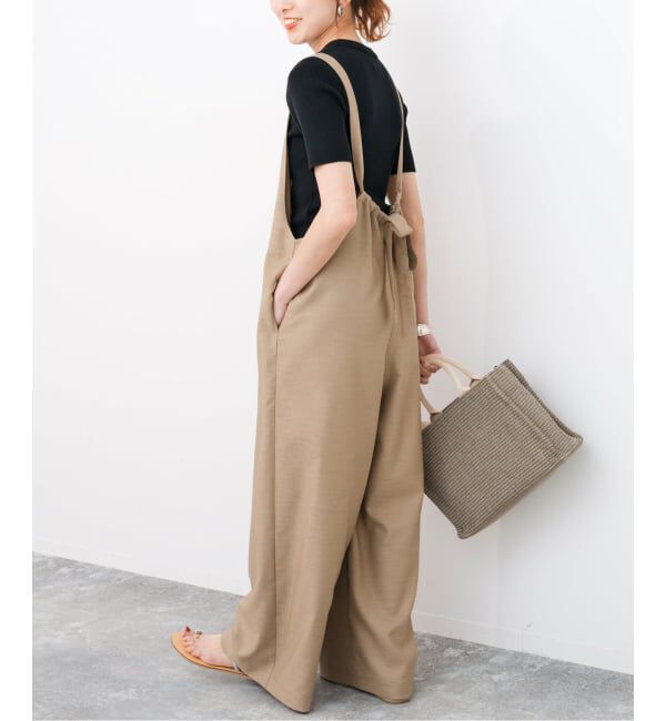 Spick and Span「《WEB限定 / 追加予約》ドライクロスコンビネゾン」|オールインワン|