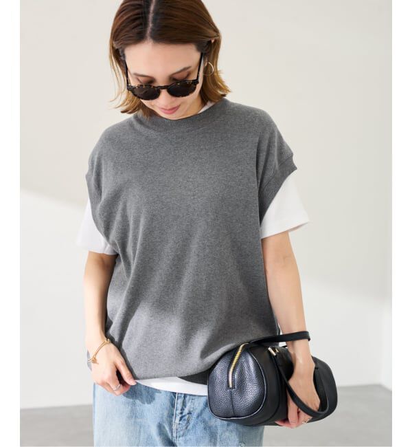 FRAMeWORK「GICIPI/ジチピ BRANZINO」|Tシャツ・カットソー|グレーB