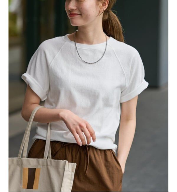 FRAMeWORK「≪新色 / 追加予約≫スラブ天竺ラグランTEE」|Tシャツ・カットソー|