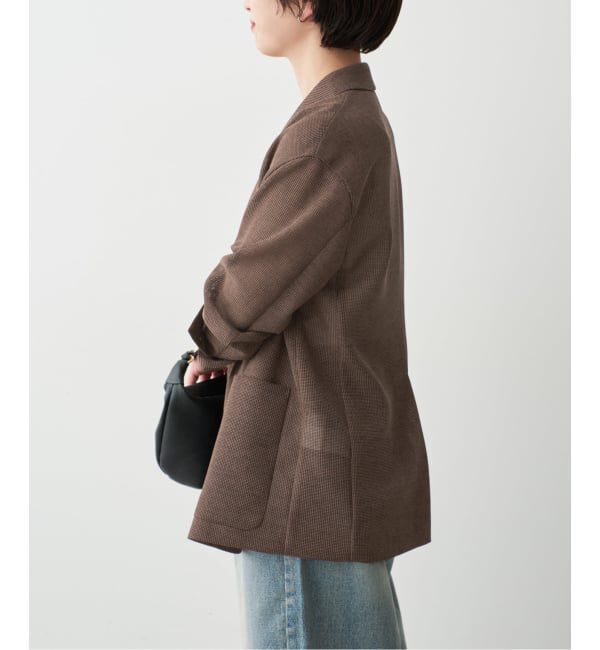 Spick and Span「《手洗い可》ブラーカラミ ルーズジャケット」|その他|