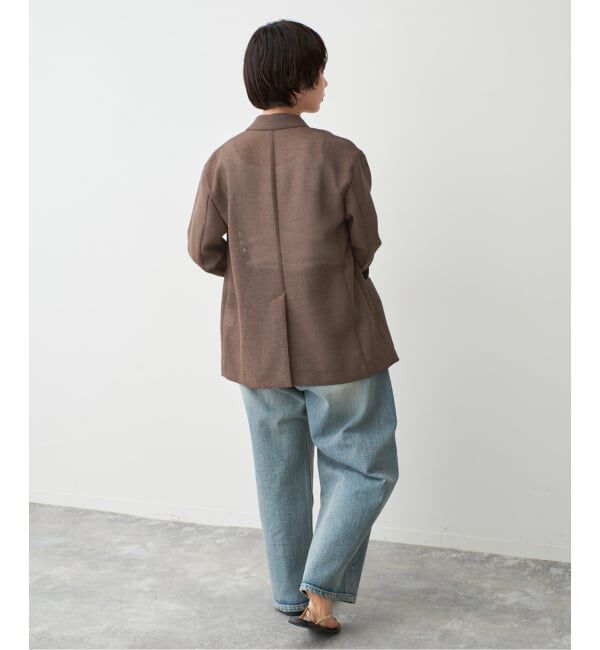 Spick and Span「《手洗い可》ブラーカラミ ルーズジャケット」|その他|