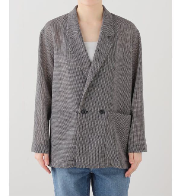 Spick and Span「《手洗い可》ブラーカラミ ルーズジャケット」|その他|