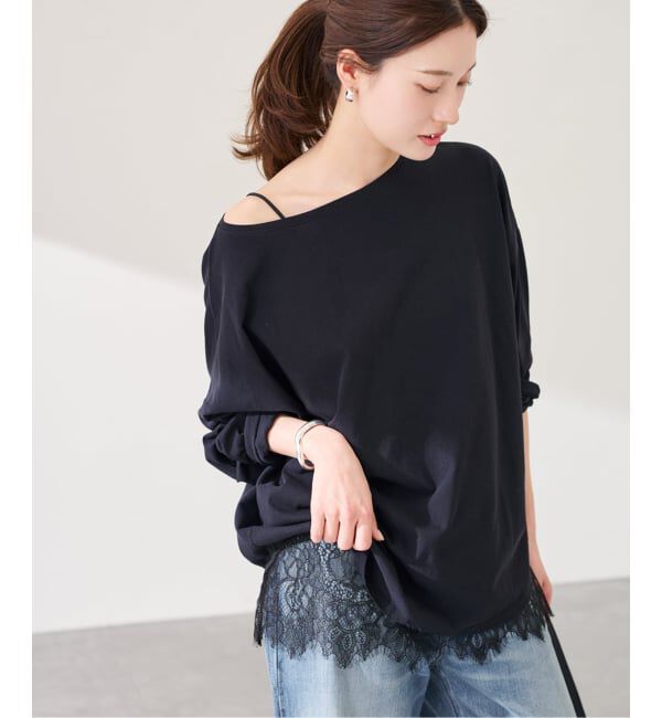 FRAMeWORK「レースサテンキャミソール」|キャミソール|