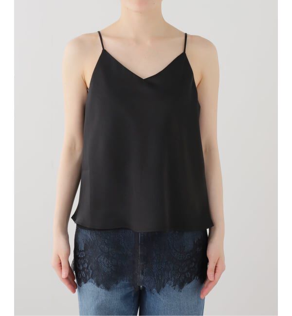 FRAMeWORK「レースサテンキャミソール」|キャミソール|