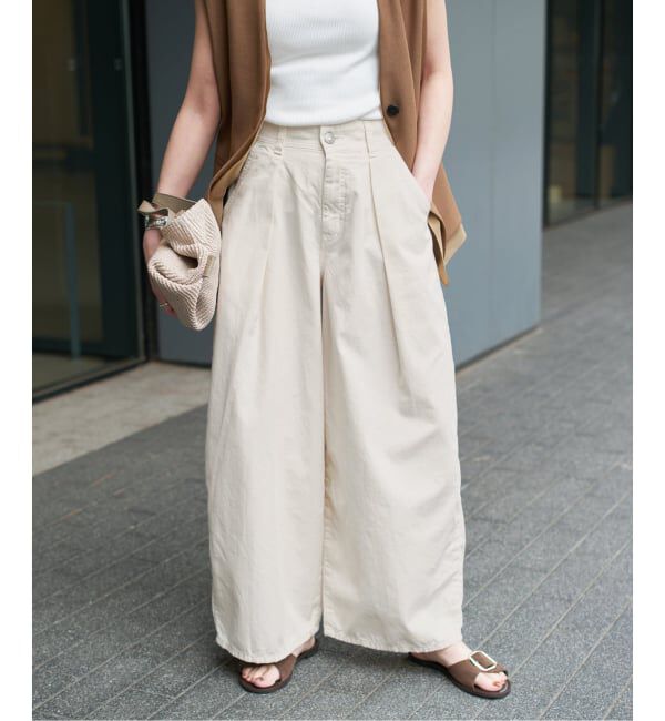 Spick and Span「《予約》SOMETHING / サムシング for SS 別注 HYPER CURVE LITE」|チノ|ナチュラル