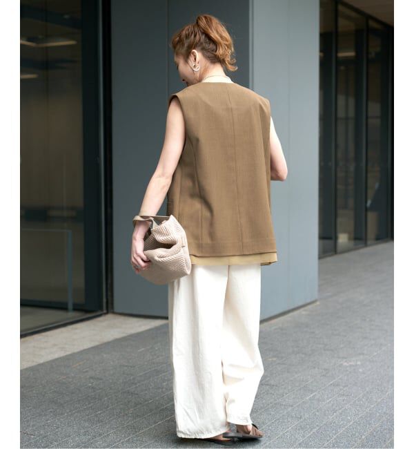 Spick and Span「シアーレイヤードジレ」|その他|