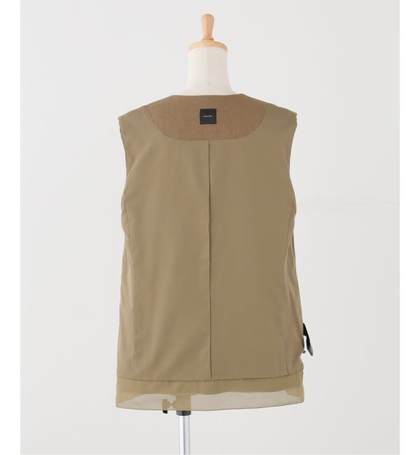 Spick and Span「シアーレイヤードジレ」|その他|