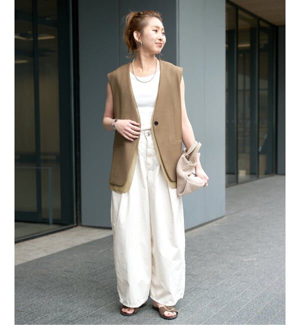 Spick and Span「シアーレイヤードジレ」|その他|