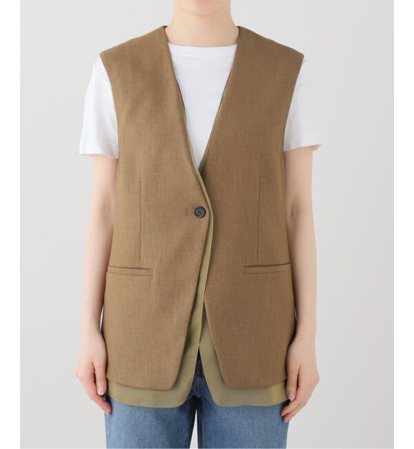 Spick and Span「シアーレイヤードジレ」|その他|