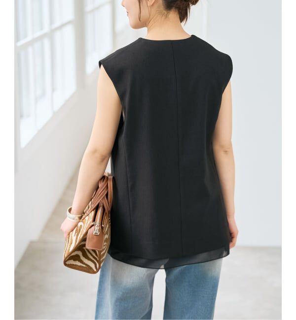 Spick and Span「シアーレイヤードジレ」|その他|