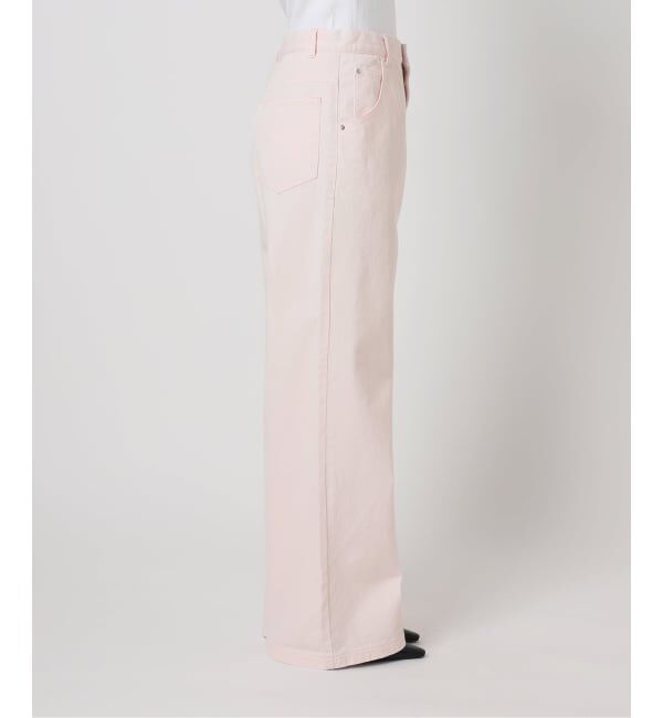 U by SPICK&SPAN「《追加予約》カラールーズデニム」|デニム|