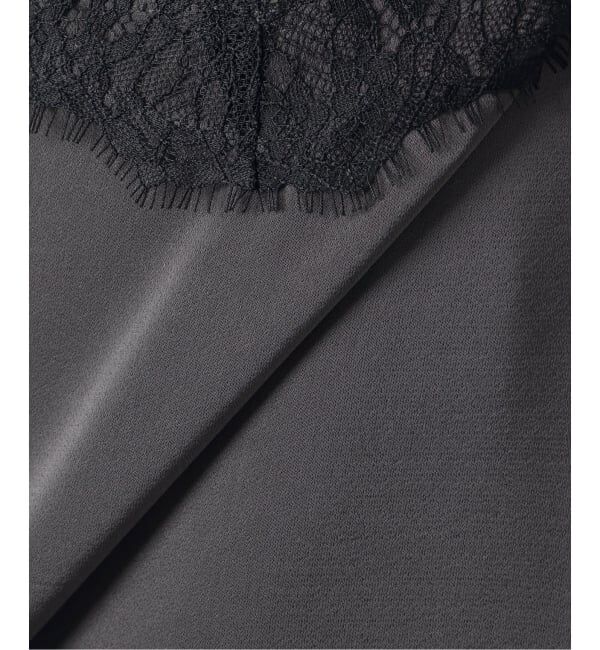 Spick and Span「《新色有り / 追加予約》サテンレースキャミソール」|キャミソール|