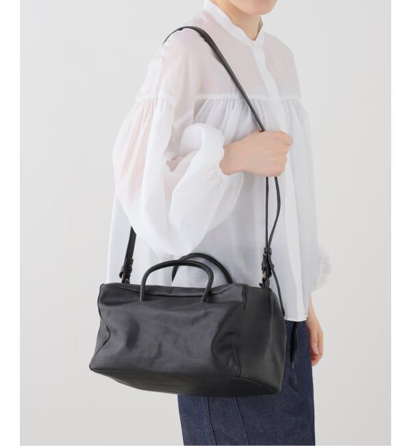 FRAMeWORK「Bea mombaers ボックスバッグ」|ボストンバッグ|