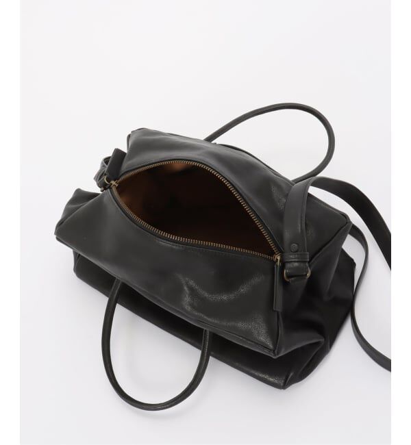 FRAMeWORK「Bea mombaers ボックスバッグ」|ボストンバッグ|