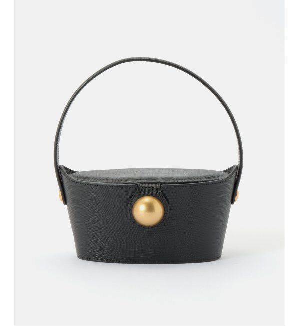  「nuer/ニューイ Pot tote bag」|ハンドバッグ|ブラック