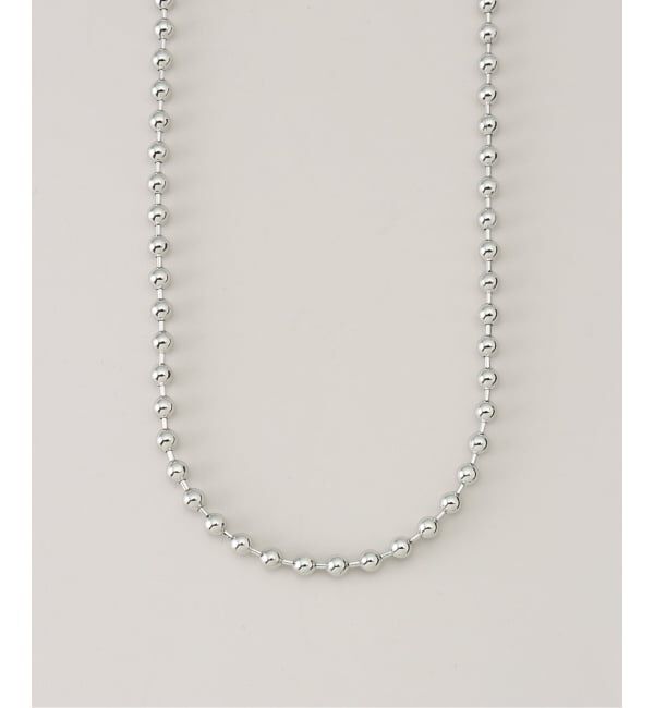  「La Totalite ボールチェーンネックレス」|ネックレス|シルバー